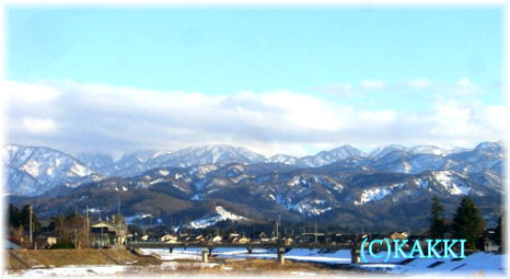 2010年1月24日立山連峰